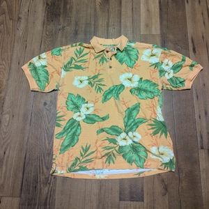 Floral polo Vintage